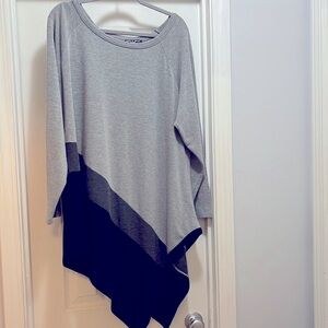 Tunic Knit V Top by Cable & Gauge